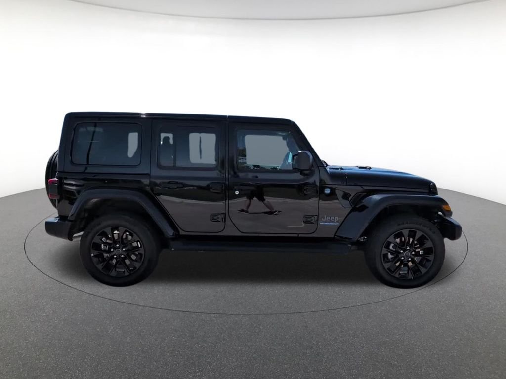 Used 2025 Black Jeep Sahara 4xe image 7