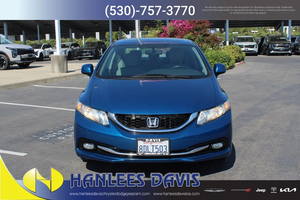 Used 2013 Blue Honda EX-L image 4