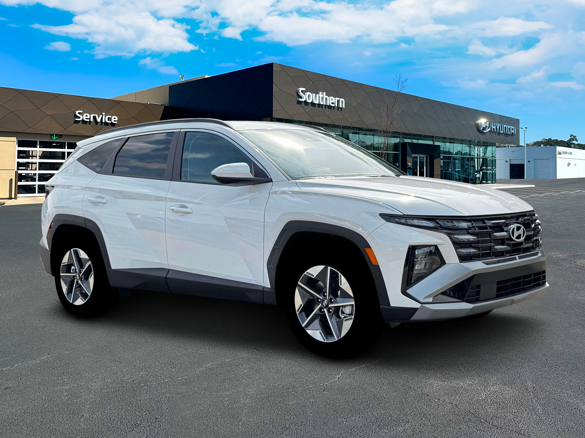 New 2026 White Hyundai SEL AWD image 10