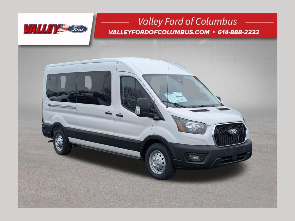 New 2026 Oxford White Ford Passenger Van XL image 1