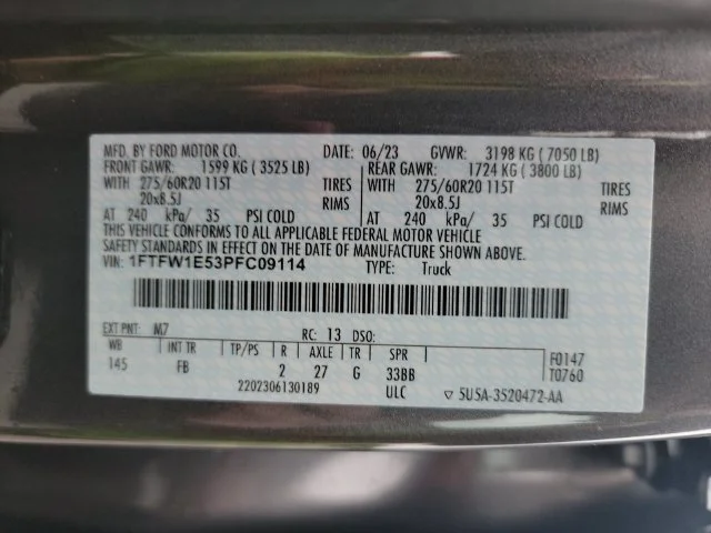 Used 2023 Gray Ford XLT image 25