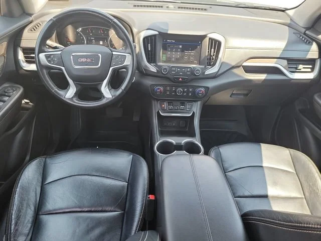 Used 2018 EBONY TWILIGHT METALLIC GMC SLE image 25