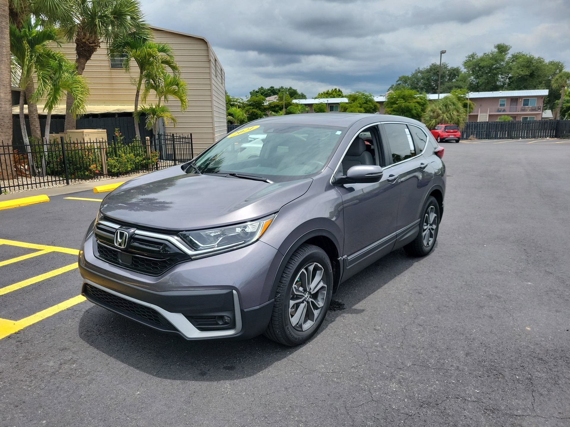 Certified Used 2021 Modern Steel Metallic Honda AWD EX-L image 46