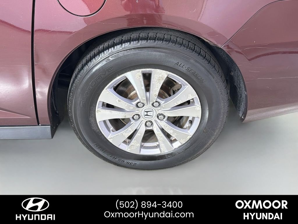Used 2015 Dark Cherry Pearl Honda EX image 30