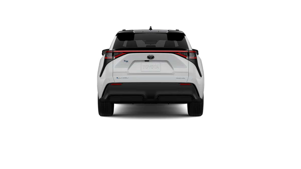 New 2027 Wind Chill Pearl with Midnight Black Metallic roof Toyota Limited image 8