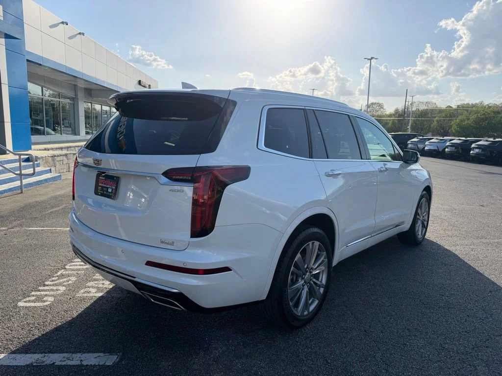 Used 2024 Crystal White Tricoat Cadillac Premium Luxury image 7