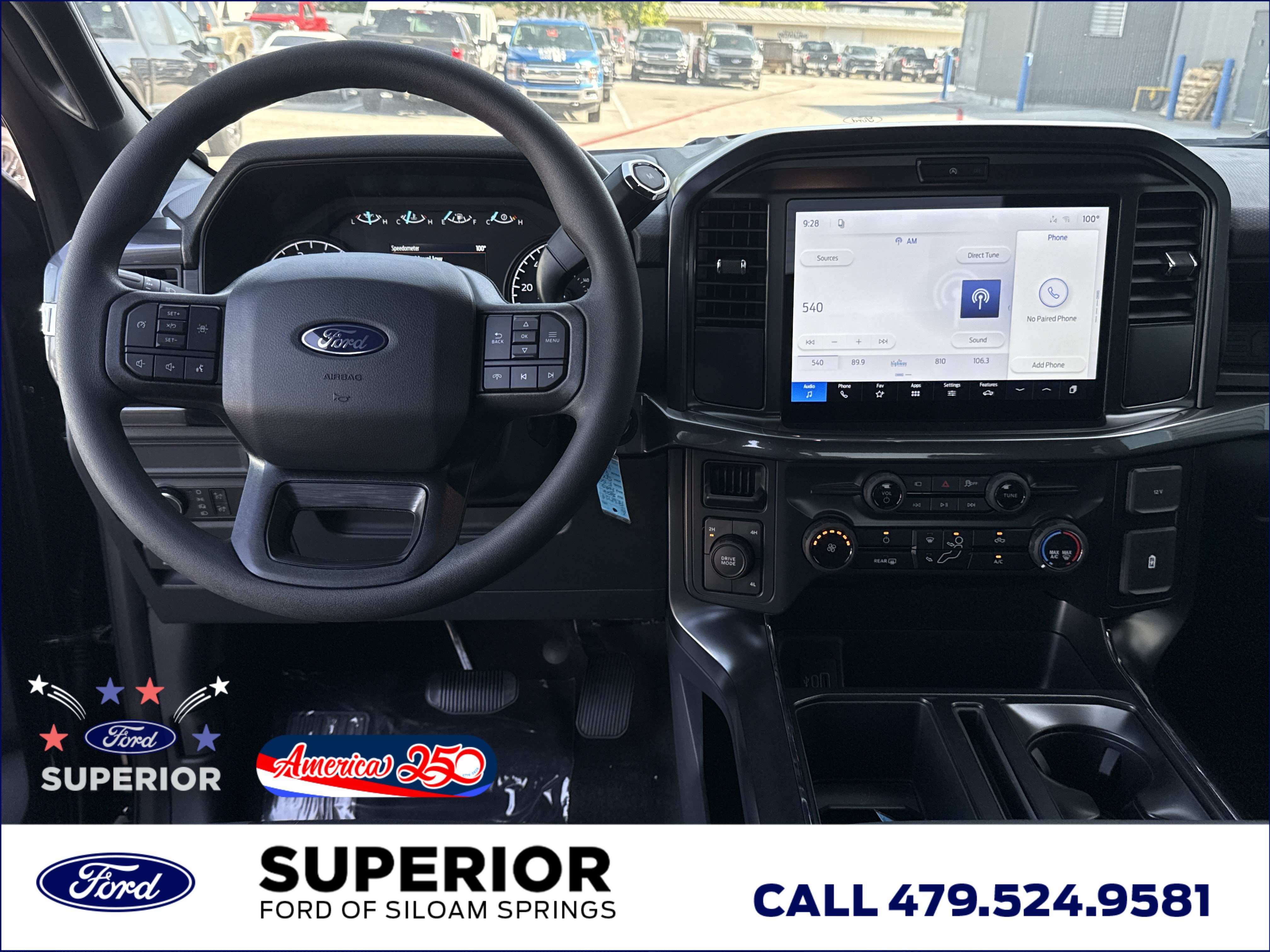 New 2026 Agate Black Metallic Ford STX 4WD image 7