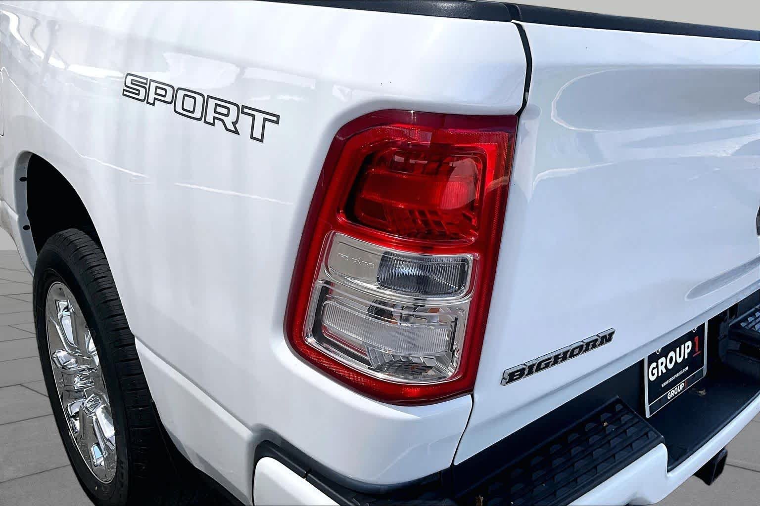 Used 2022 Bright White Clearcoat Ram Big Horn image 28
