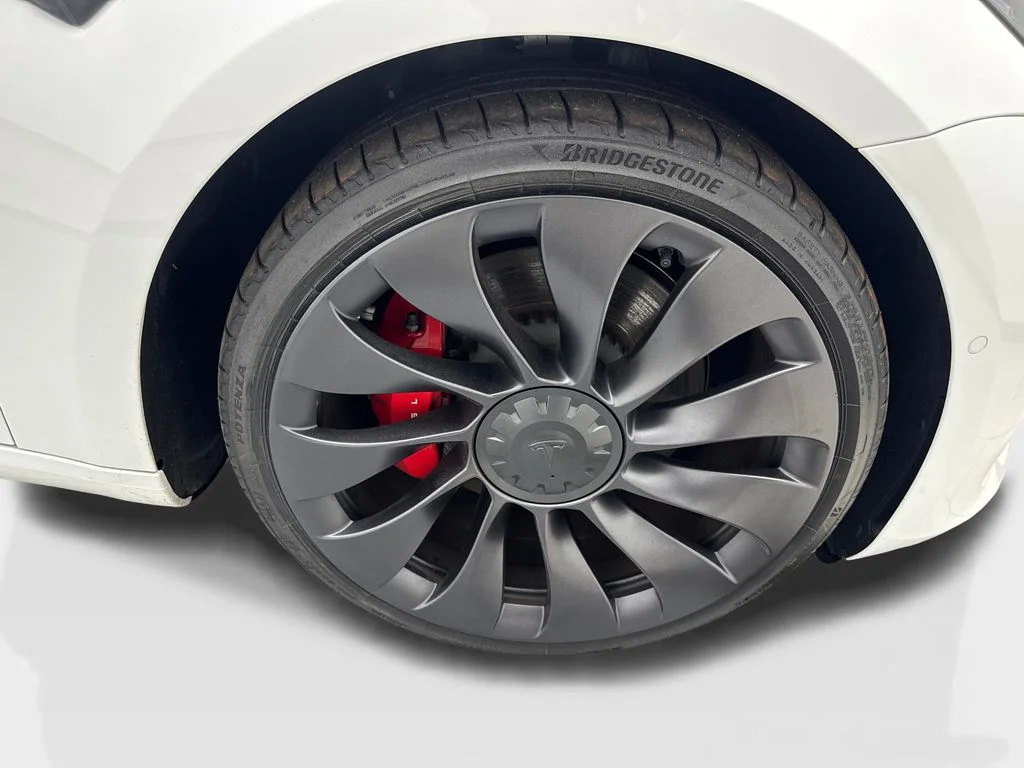 Used 2021 White Tesla Performance image 80