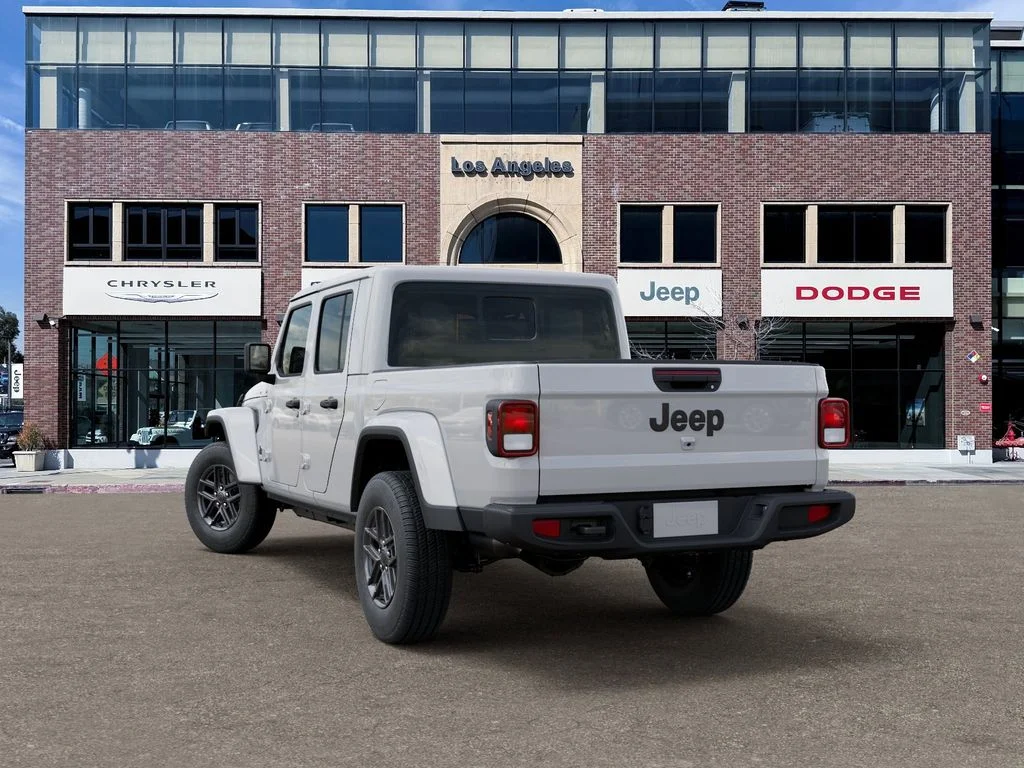 New 2026 Bright White Clear-Coat Exterior Paint Jeep Sport S image 3