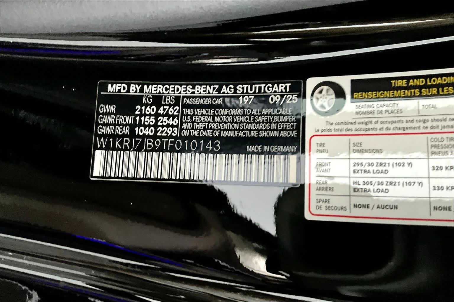 New 2026 Obsidian Black Metallic Mercedes-Benz AMG® GT 63 image 13