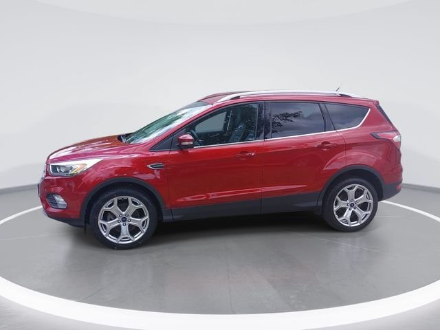 Used 2017 Red Ford Titanium image 2