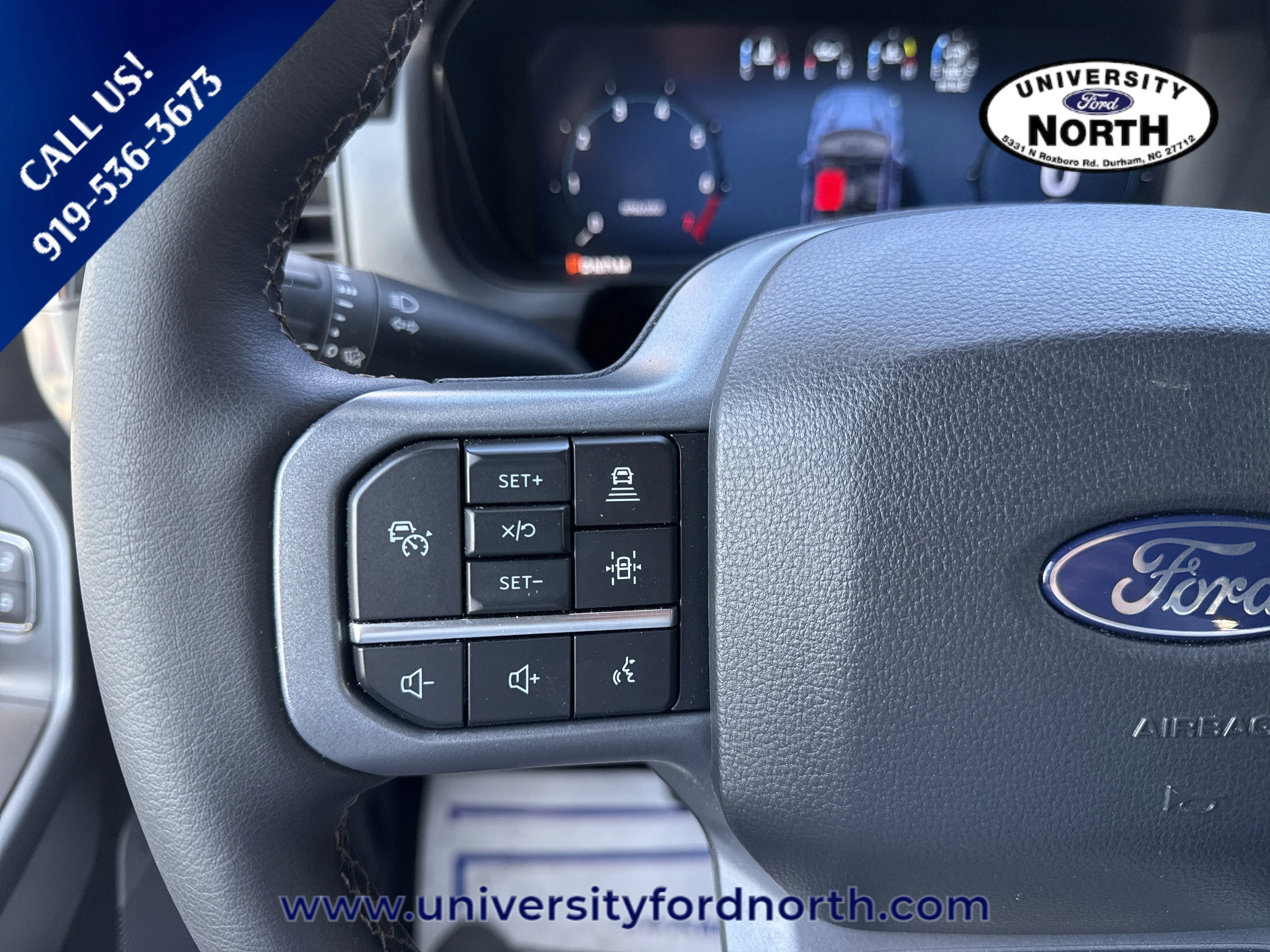 Used 2025 Antimatter Blue Metallic Ford LARIAT image 24