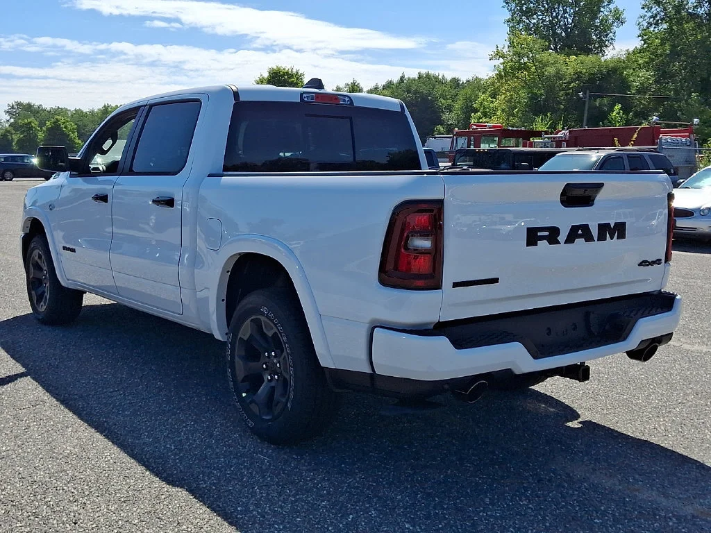 New 2026 Bright White Clear-Coat Exterior Paint RAM Big Horn image 6