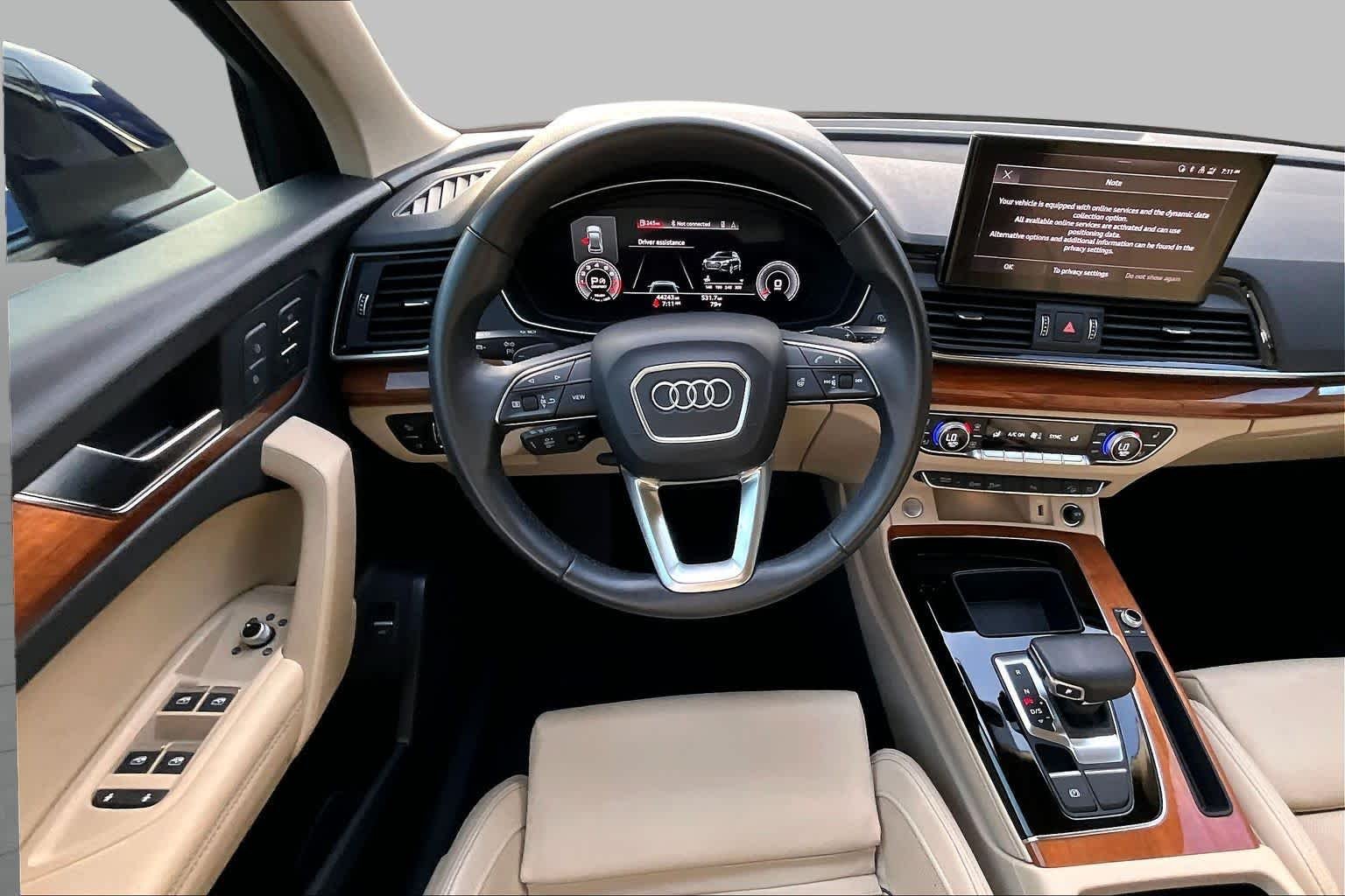 Used 2021 Navarra Blue Metallic Audi Premium Plus image 10