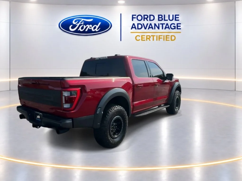 Certified Used 2023 Red Metallic Ford Raptor image 8