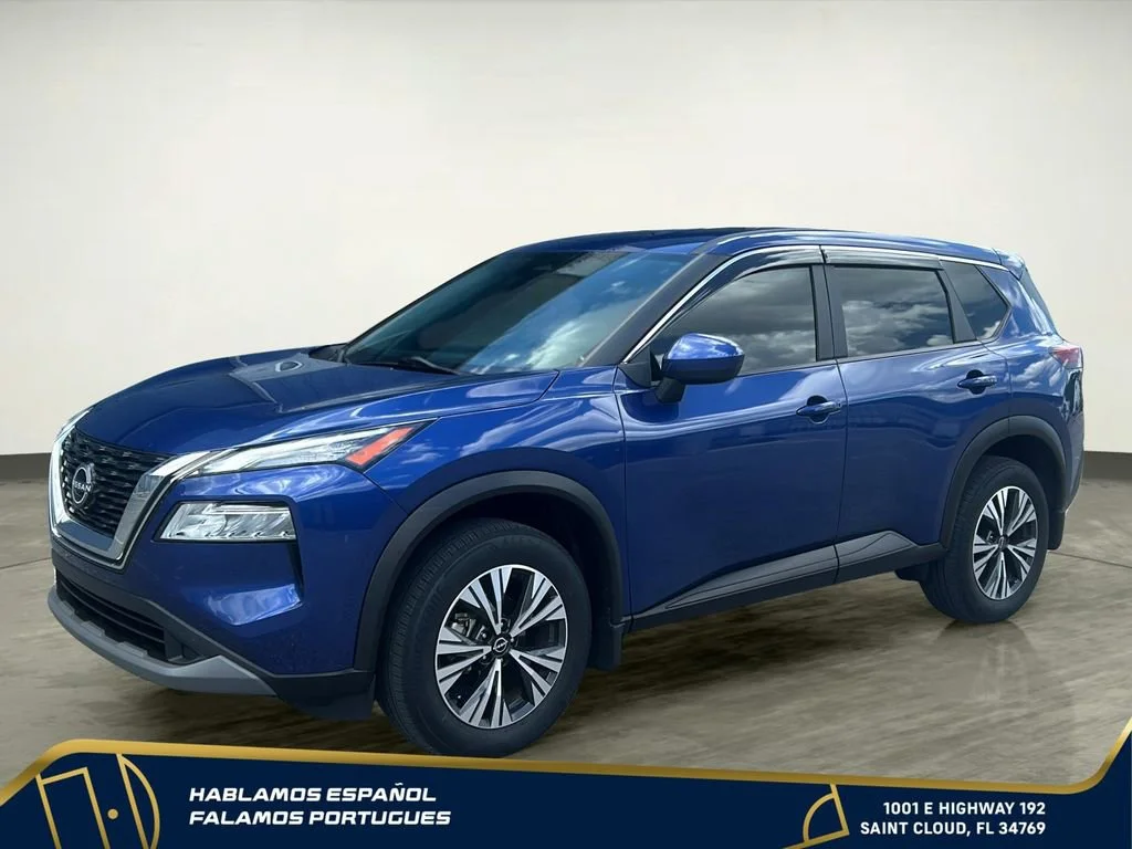 Used 2023 Blue Nissan SV FWD image 2