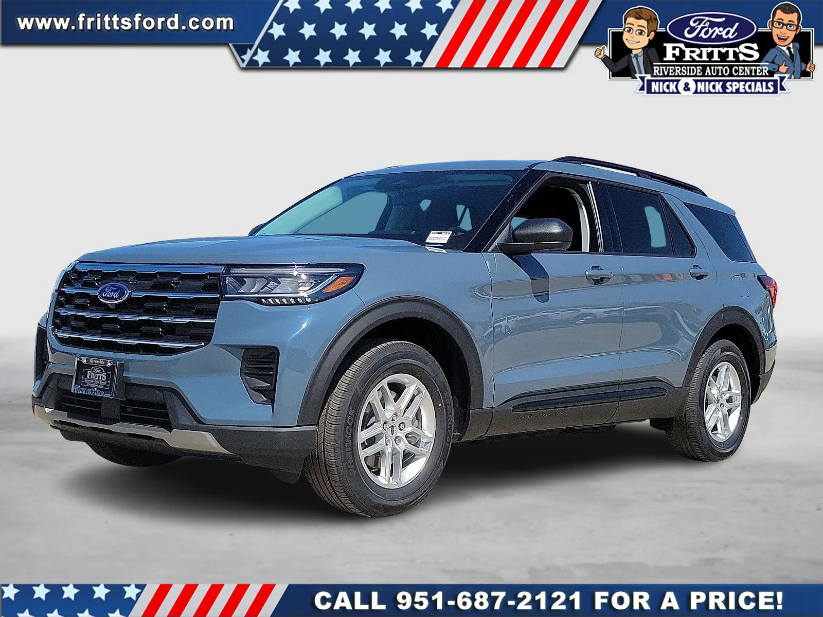 New 2026 Vapor Blue Metallic Ford Active image 1