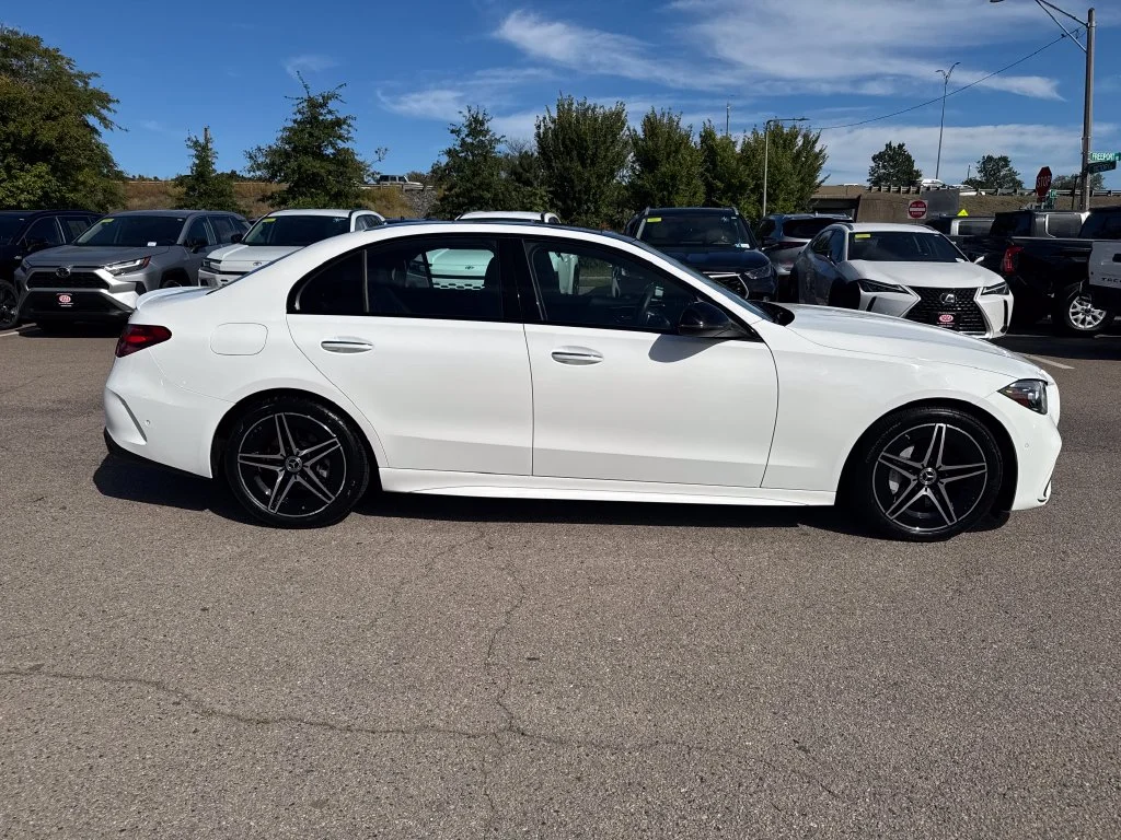 Used 2024 White Mercedes-Benz C 300 image 8