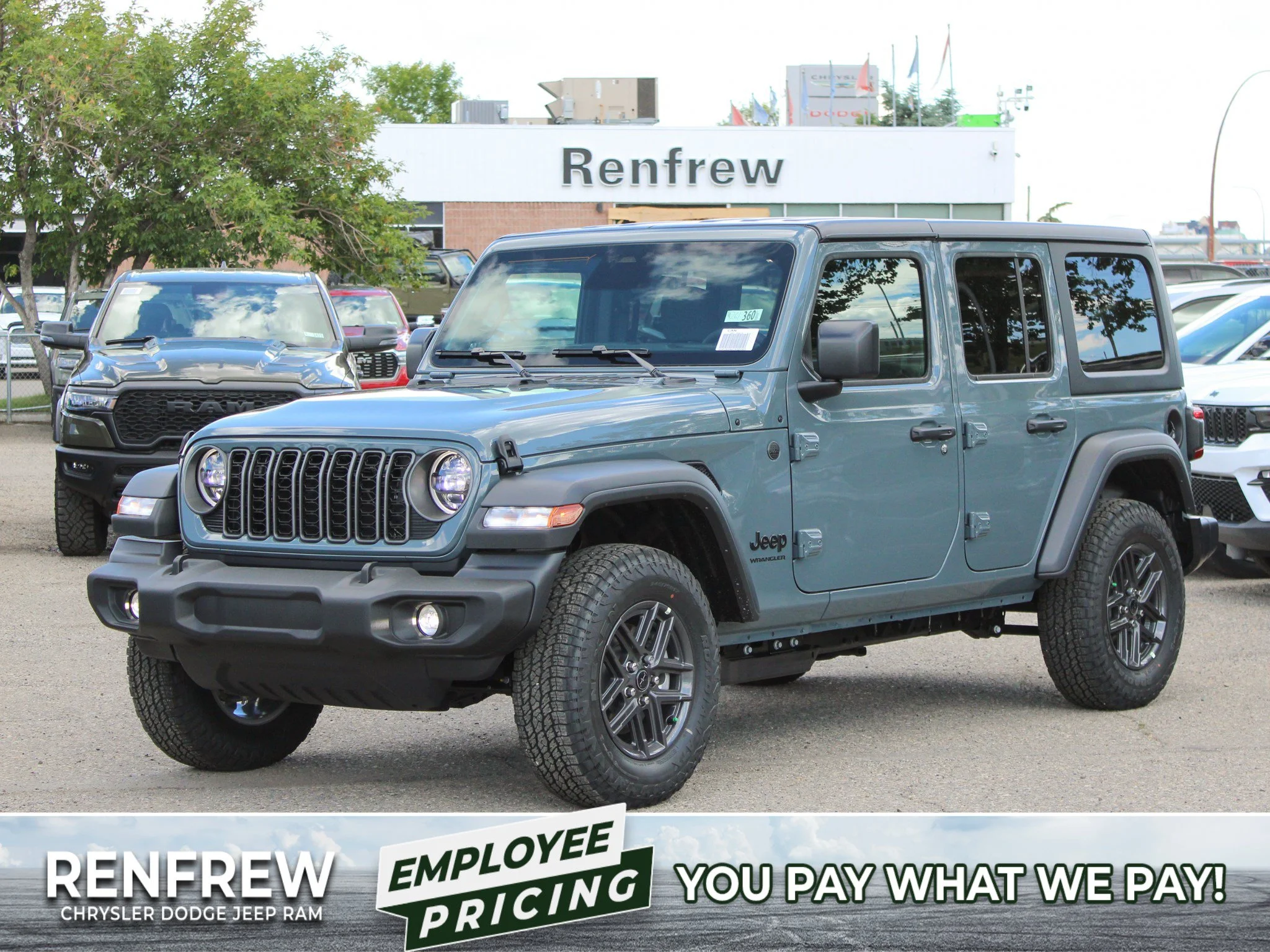 New 2026 Dark blue Jeep Sport S* 4 Door 4x4, Remote Start, Heated Seats/Wheel, Safety Group image 1