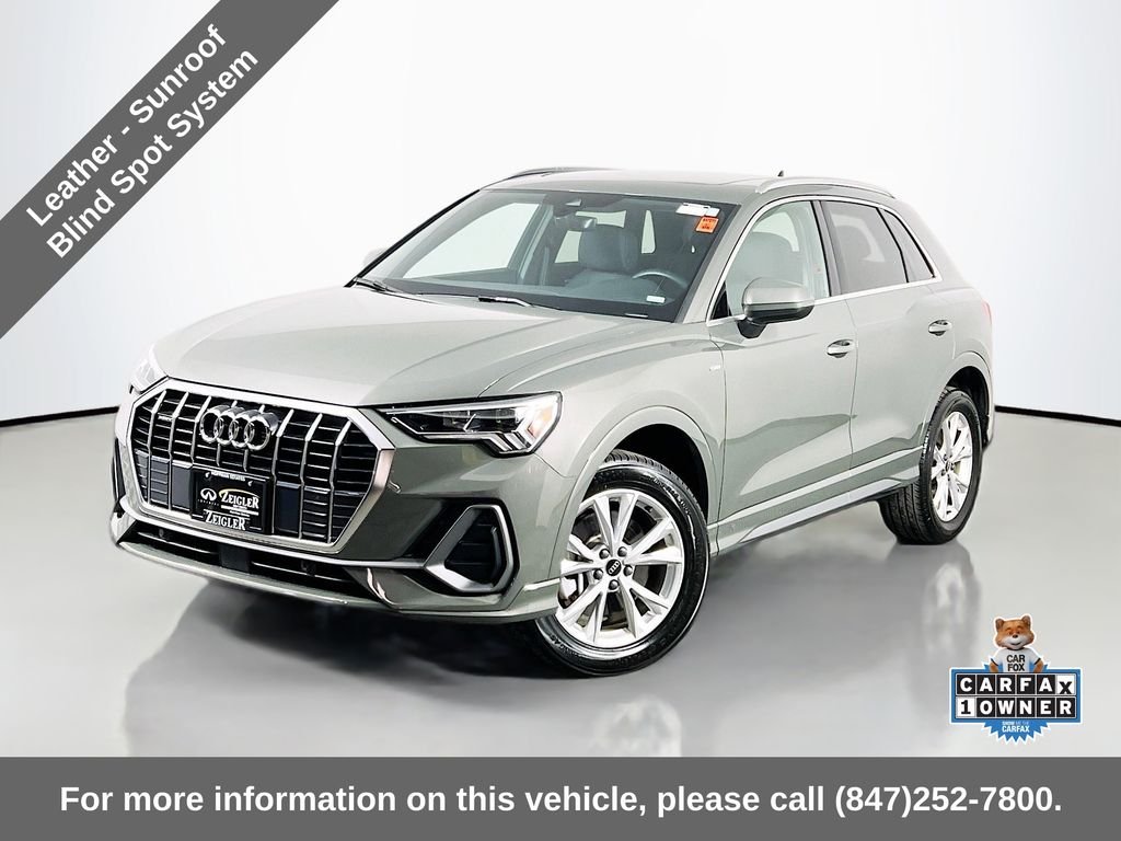 Used 2025 Chronos Gray Metallic Audi Premium image 1