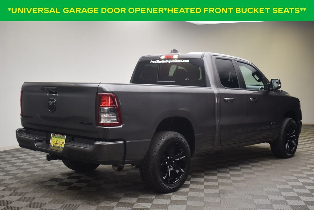 Used 2022 Granite Crystal Metallic Clearcoat RAM Big Horn image 8