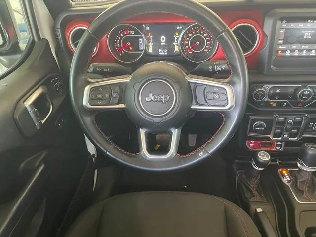 Used 2021 White Jeep Unlimited Rubicon image 13