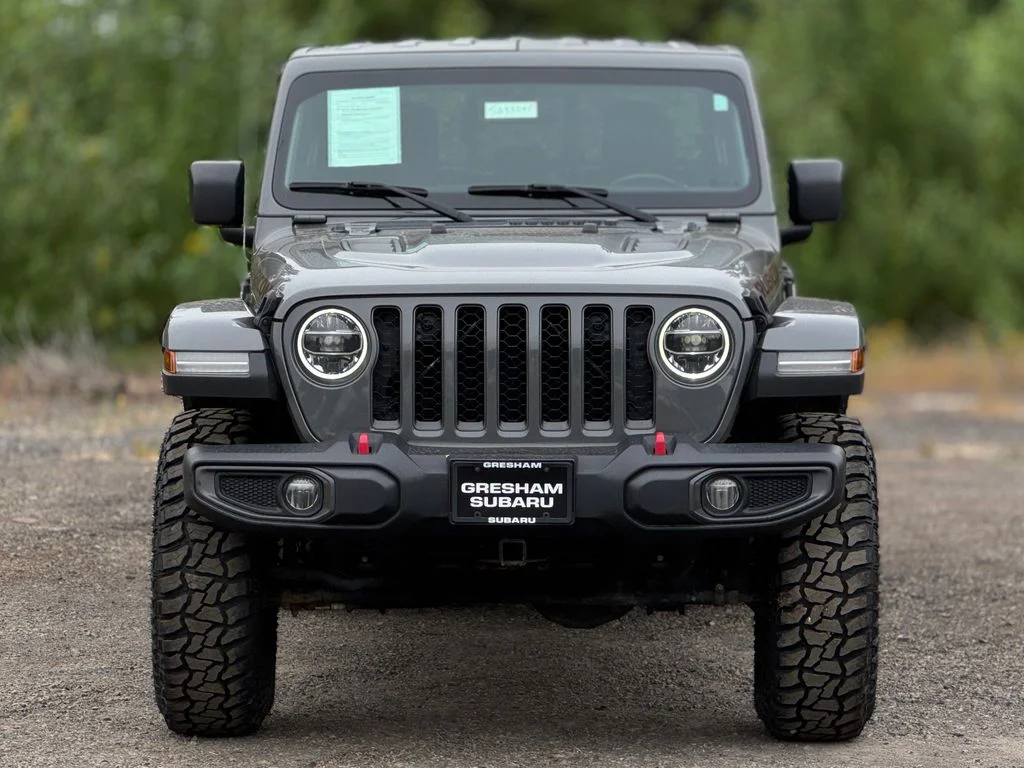 Used 2021 Sting-Gray Clearcoat Jeep Rubicon image 2