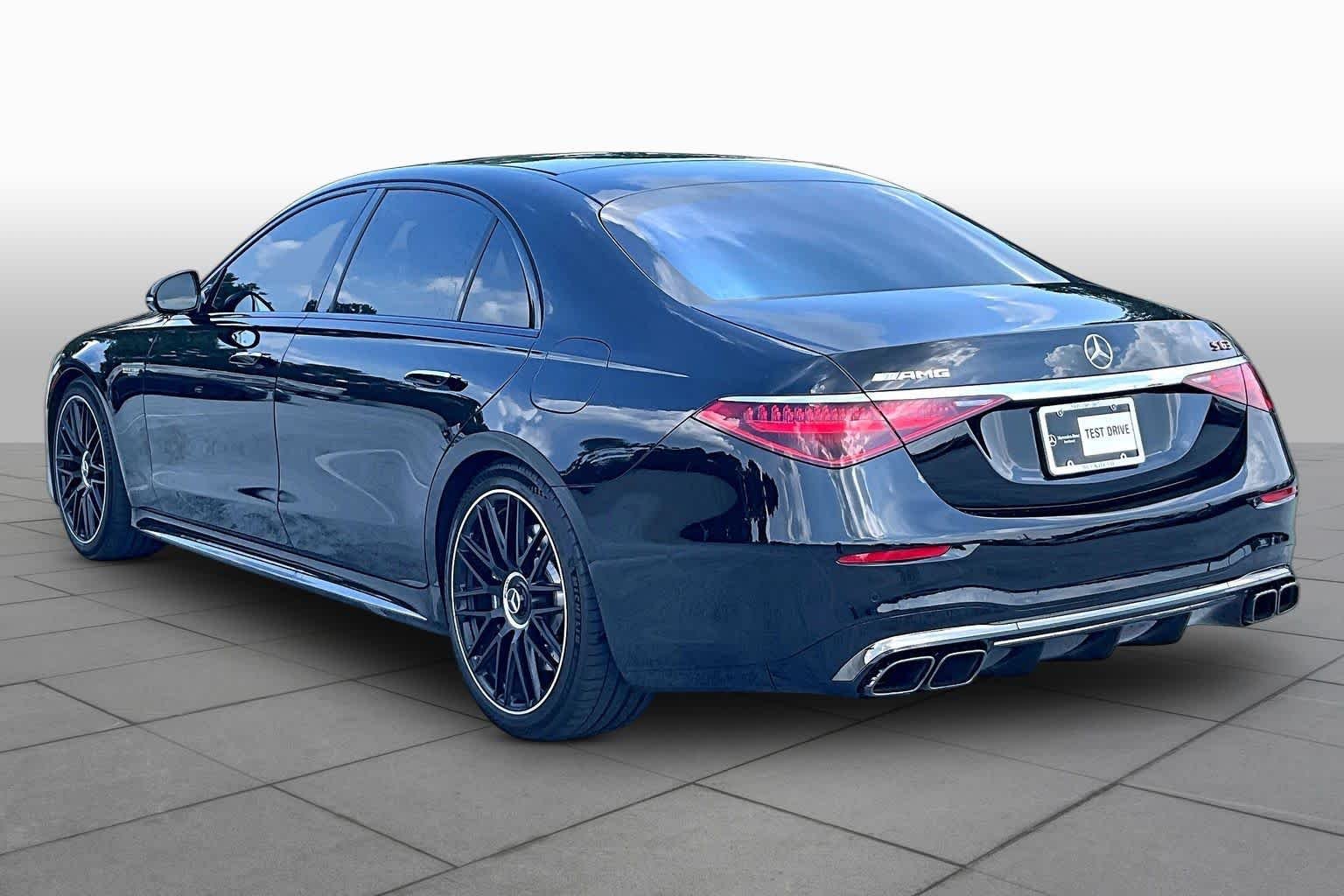 Used 2025 Obsidian Black Metallic Mercedes-Benz AMG® S 63 E image 12