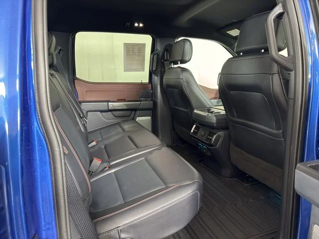Used 2023 Blue Metallic Ford Lariat image 4