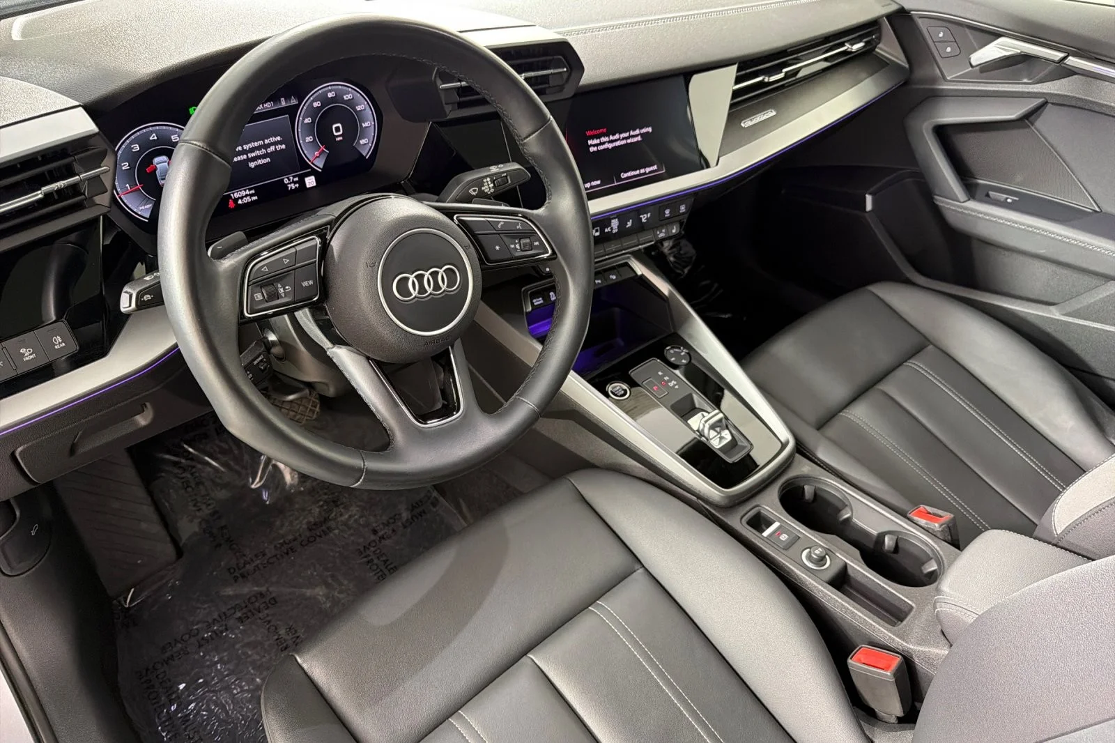 Used 2024 Florett Silver Metallic Audi Premium Plus 40 TFSI quattro image 9