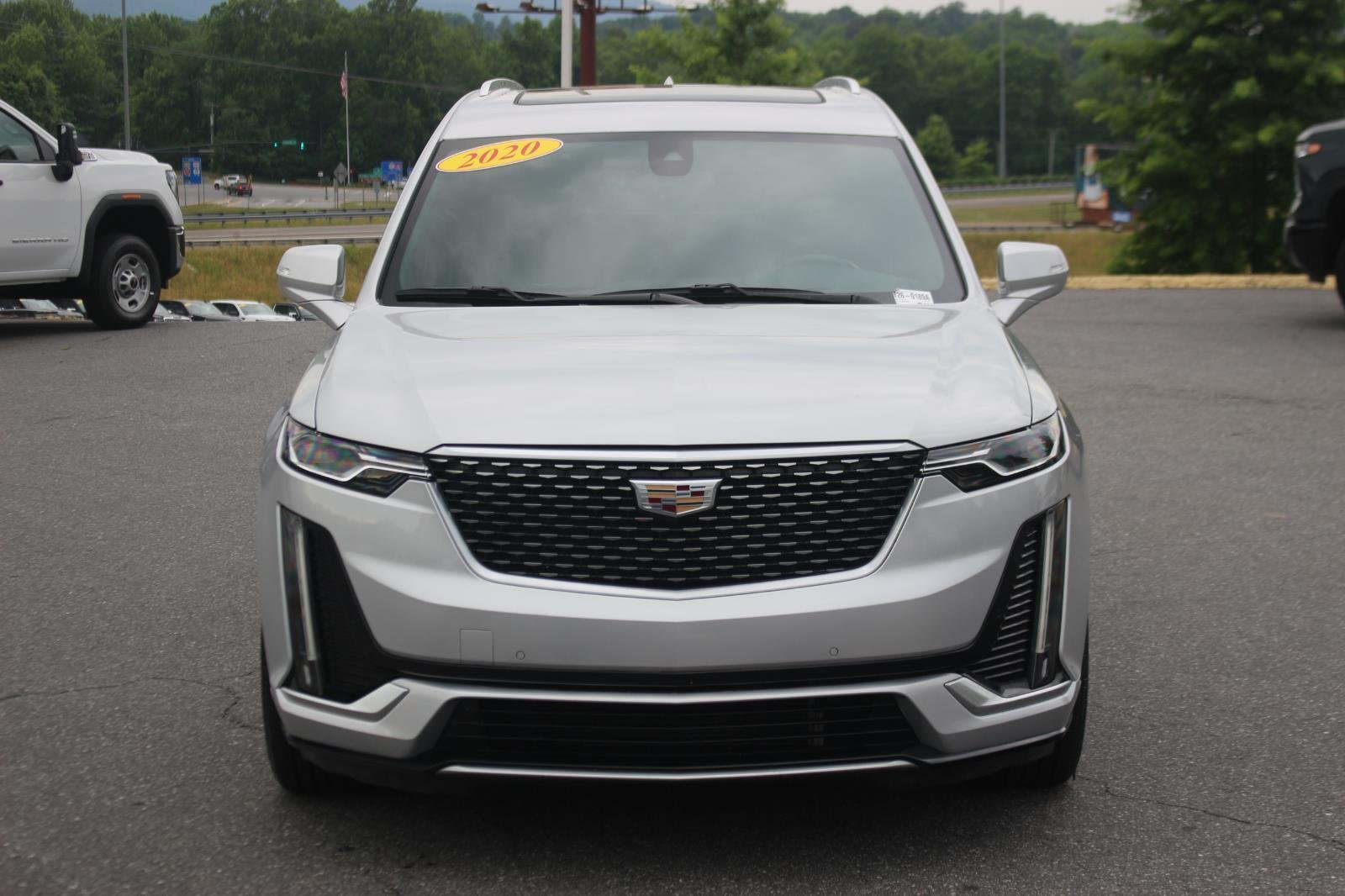 Used 2020 RADIANT SILVER METALLIC Cadillac AWD Premium Luxury image 2
