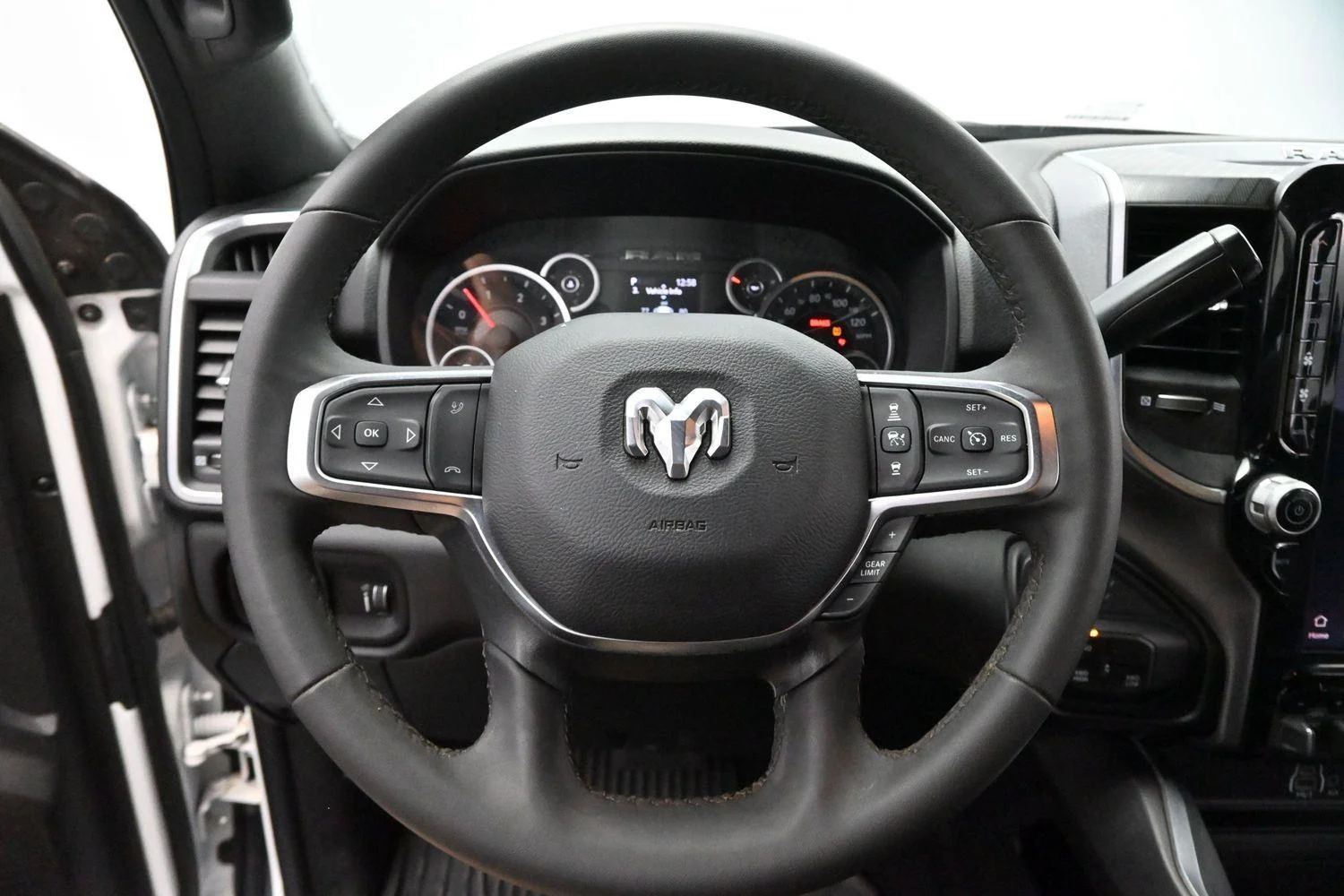 Used 2025 Bright White Clearcoat Ram Big Horn image 9