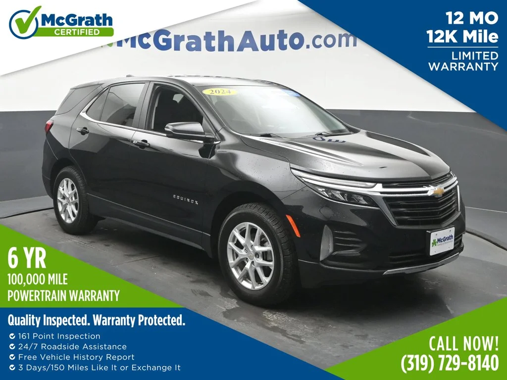 Used 2024 Black Chevrolet LT image 1