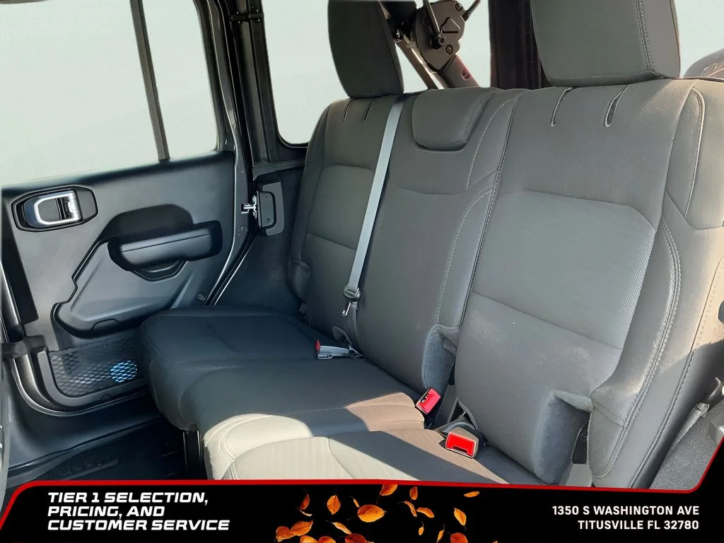 Used 2021 Gray Jeep Unlimited Sport S image 13