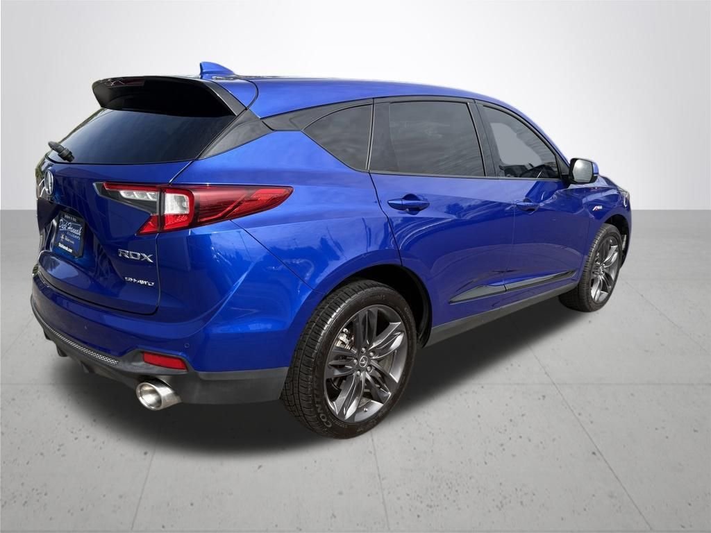 Certified Used 2021 Apex Blue Pearl Acura A-Spec Package image 6
