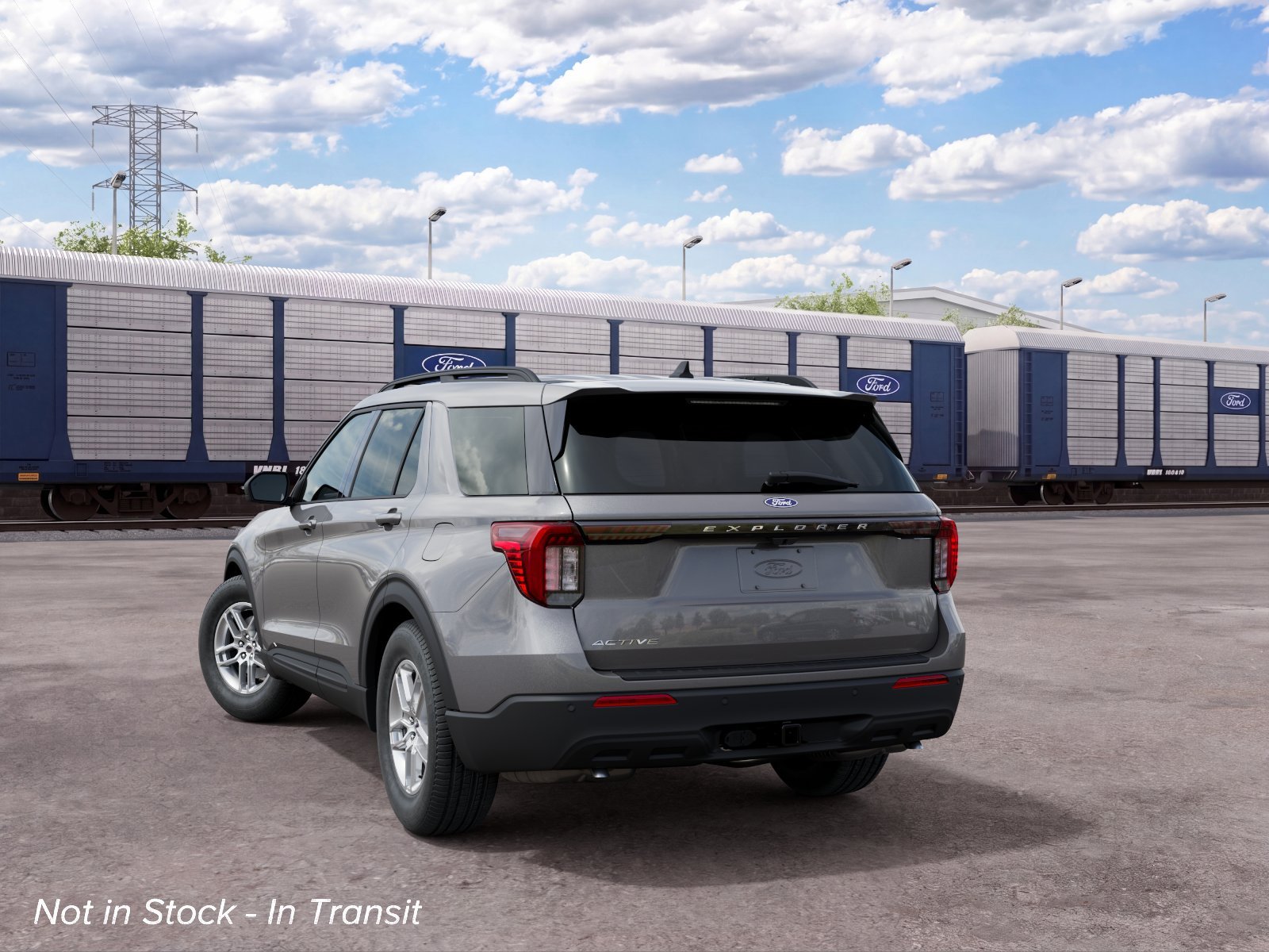 New 2027 Carbonized Gray Metallic Ford Active image 8