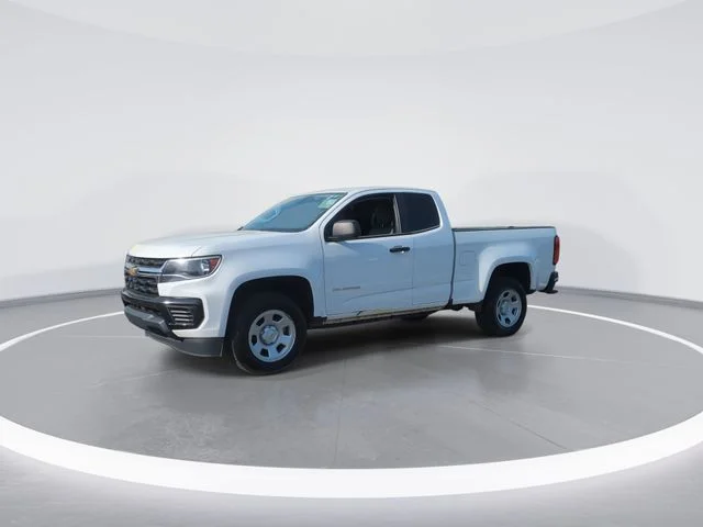 Used 2022 White Chevrolet Work Truck image 4