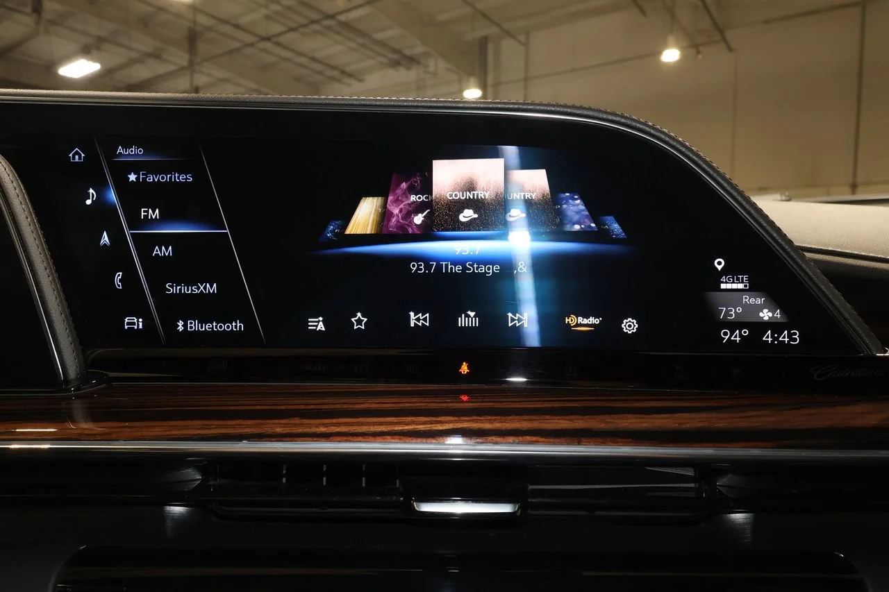 Used 2023 Crystal White Tricoat Cadillac Luxury image 12