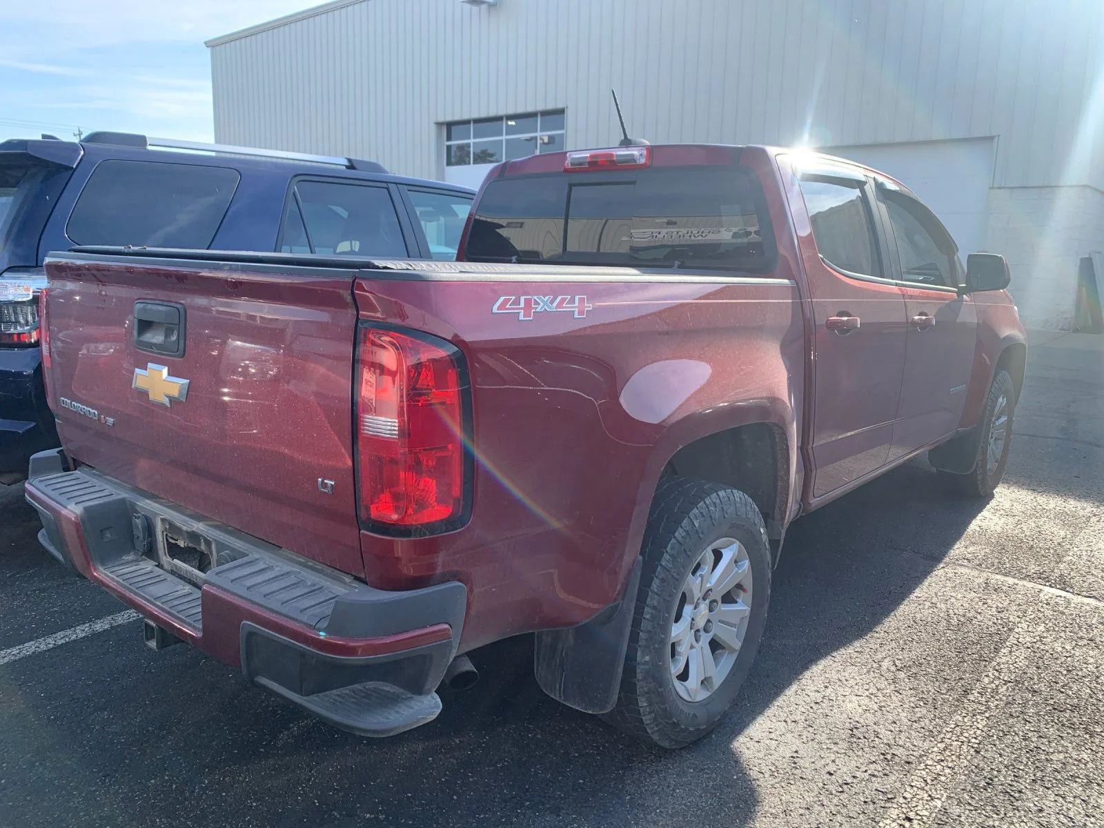 Used 2019 CAJUN RED TINTCOAT Chevrolet 4WD LT image 2