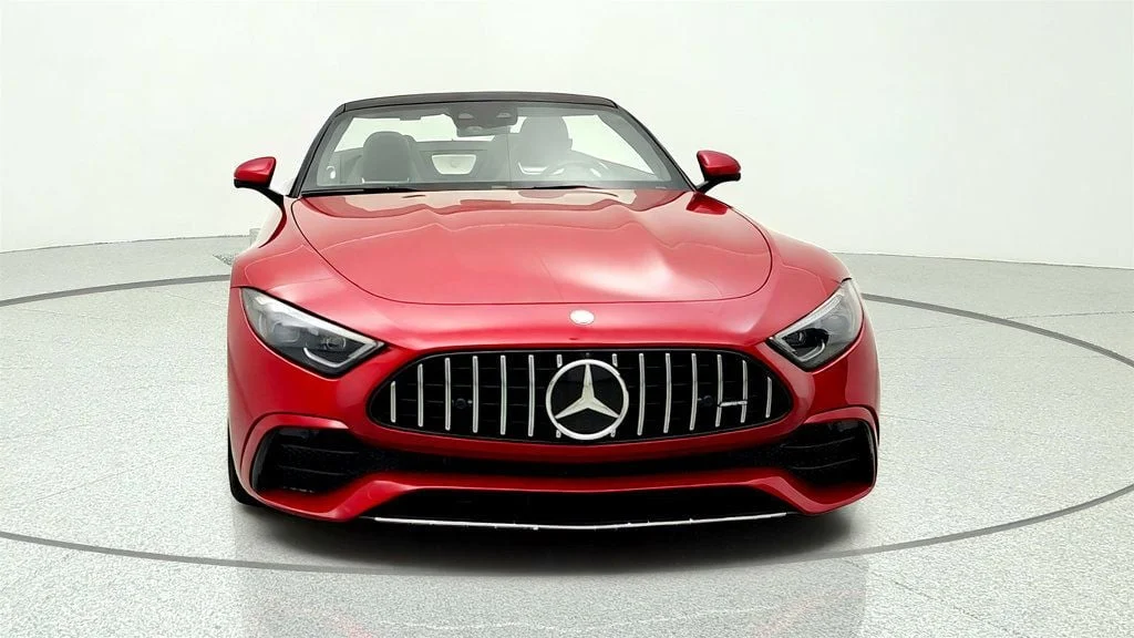 Used 2025 MANUFAKTUR Patagonia Red Metallic Mercedes-Benz AMG® SL 43 Roadster, Performance Trim Line w/ Burmester Audio image 2