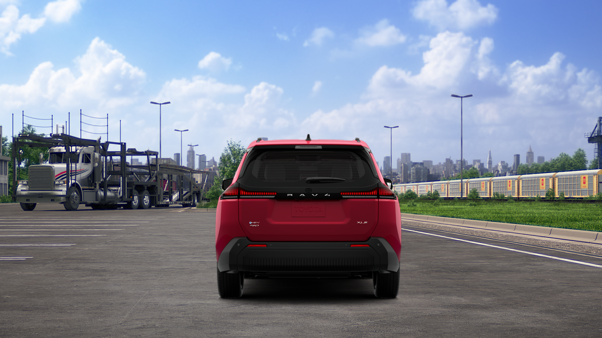 New 2026 Ruby Flare Pearl Toyota XLE Premium image 8