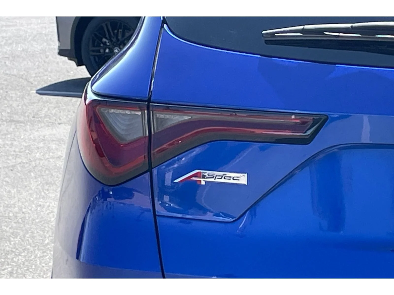 Used 2023 Apex Blue Pearl Acura SH-AWD with A-Spec Package image 104