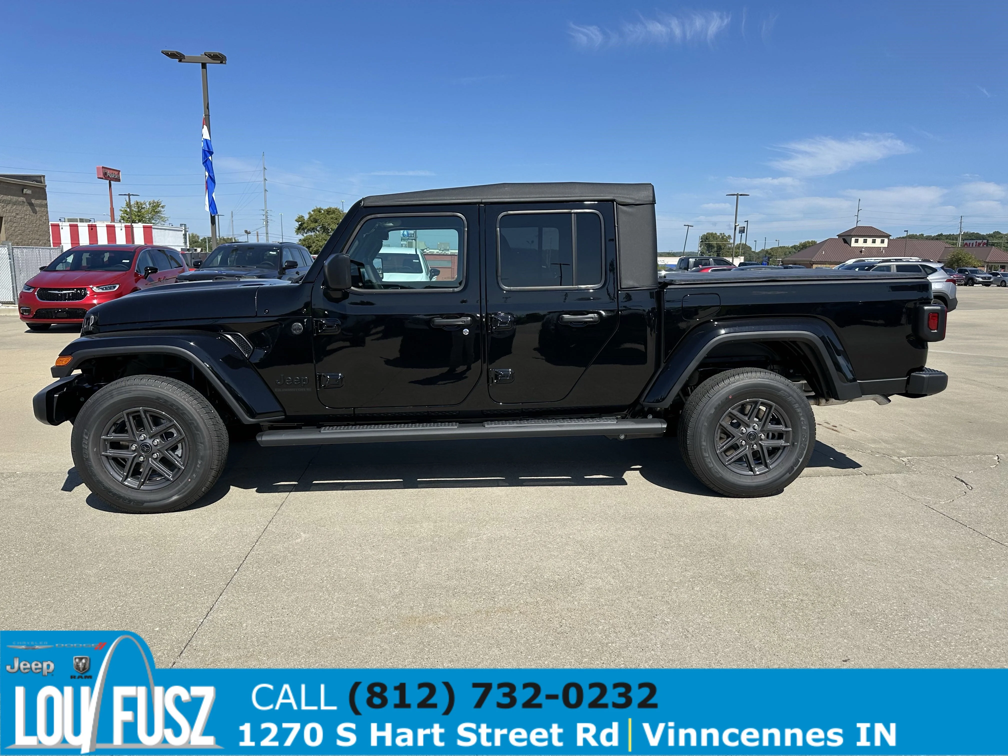 New 2025 Black Clear-Coat Exterior Paint Jeep Sport S image 4