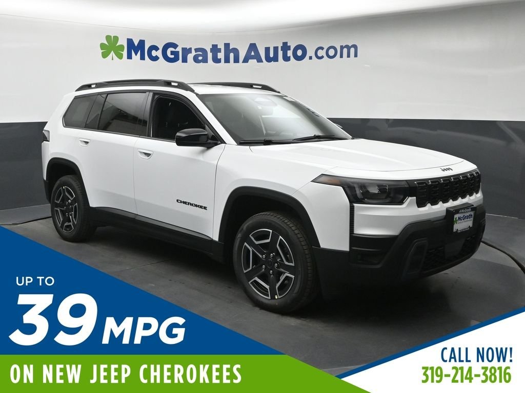 New 2026 Bright White Clearcoat Jeep Laredo image 1