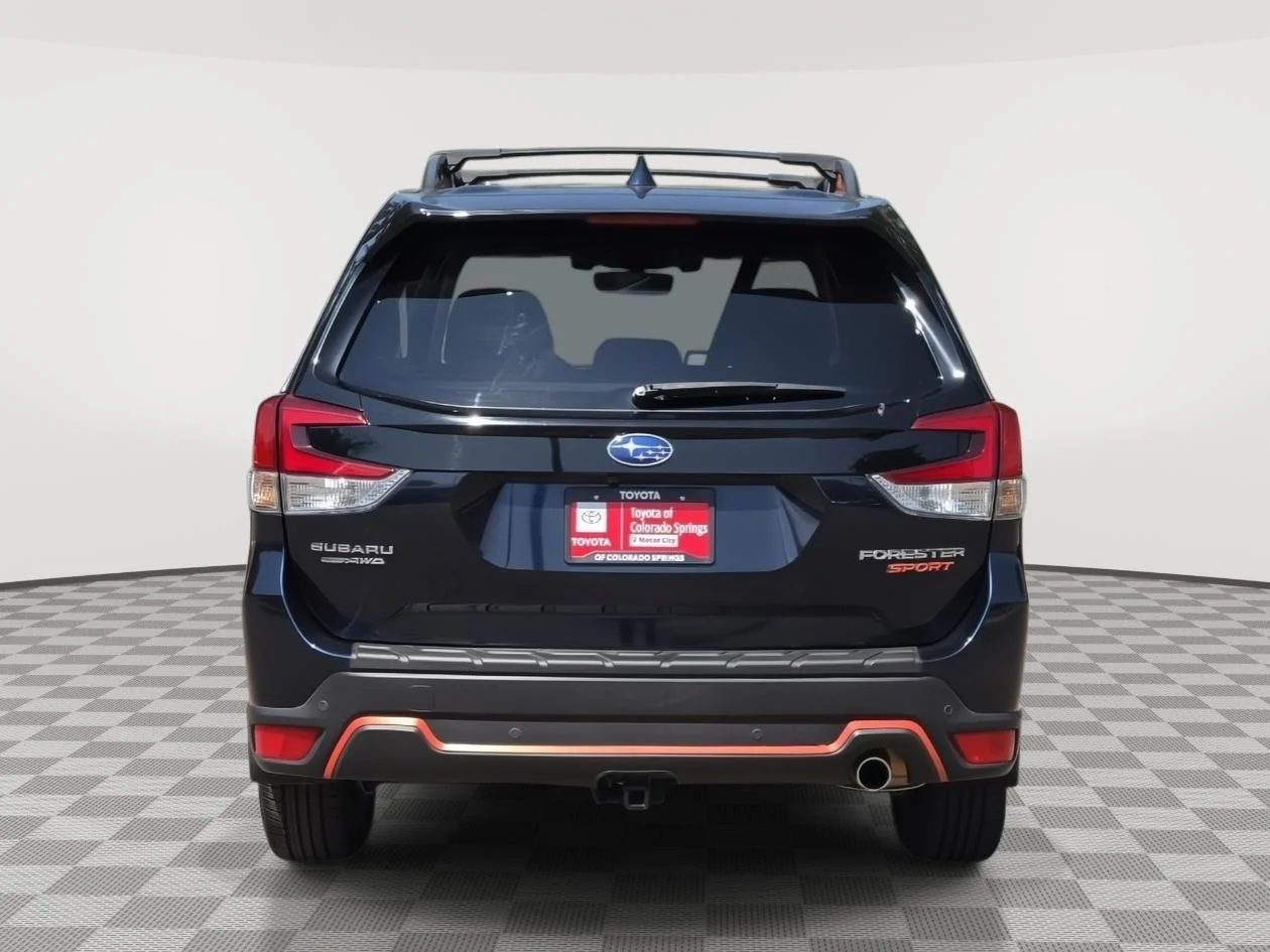 Used 2021 Dark Blue Pearl Subaru Sport image 6