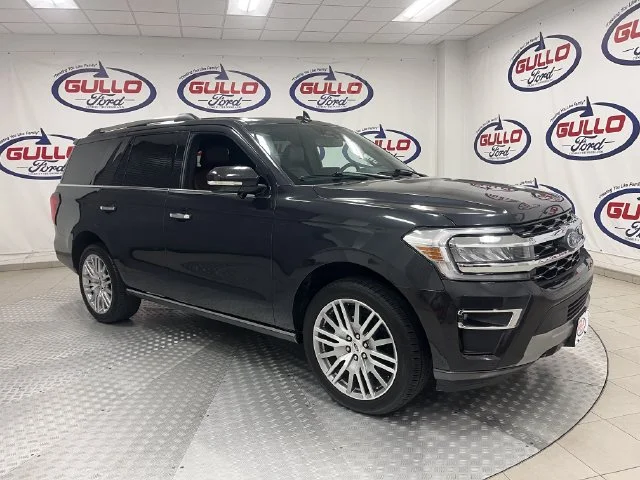 Used 2024 Dark Matter Gray Metallic Ford Limited image 1
