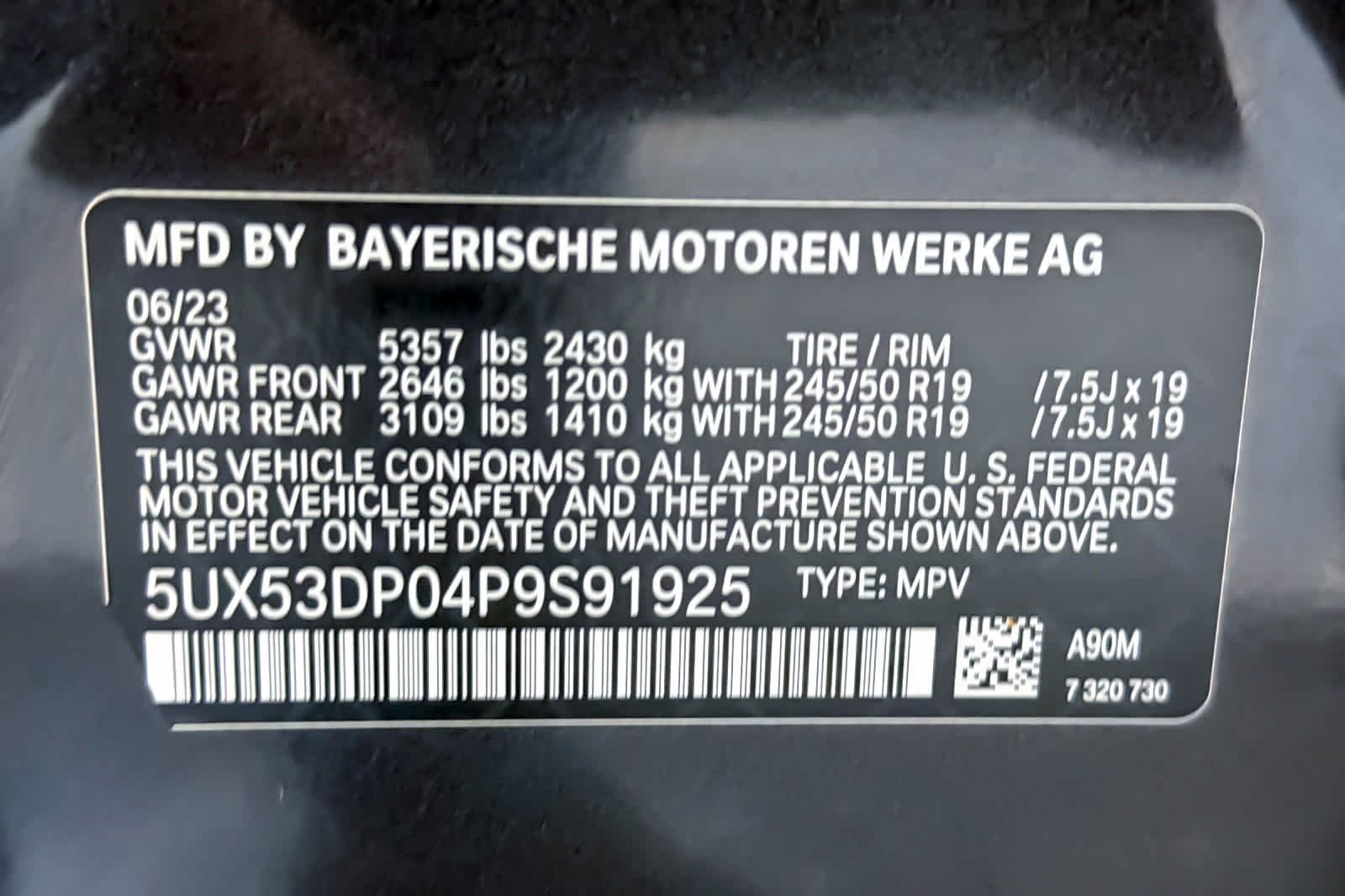 Certified Used 2023 Dark Graphite Metallic BMW xDrive30i image 30