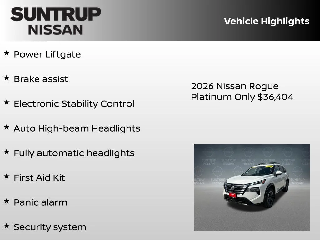 New 2026 White Nissan Platinum image 30