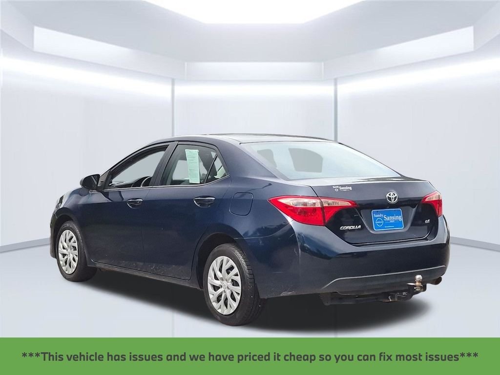 Used 2018 Blue Toyota LE image 4
